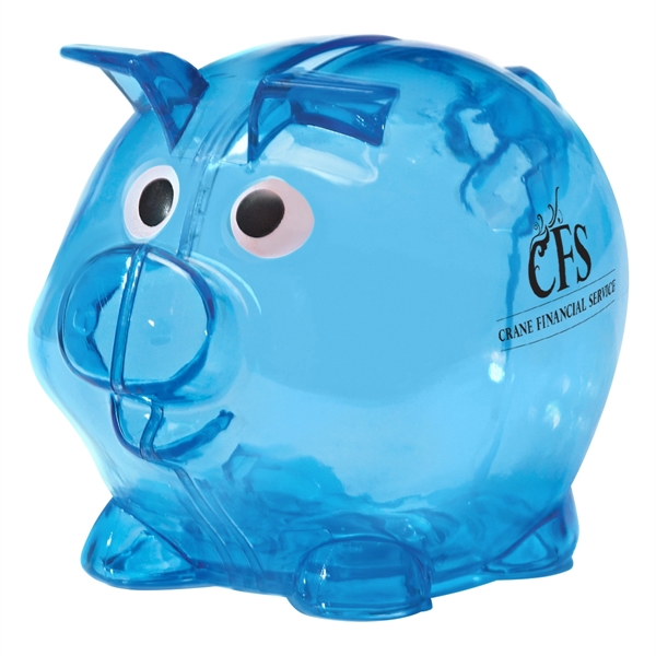 Custom Mini Plastic Piggy Bank