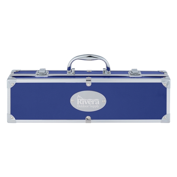 Custom BBQ Set In Aluminum Case