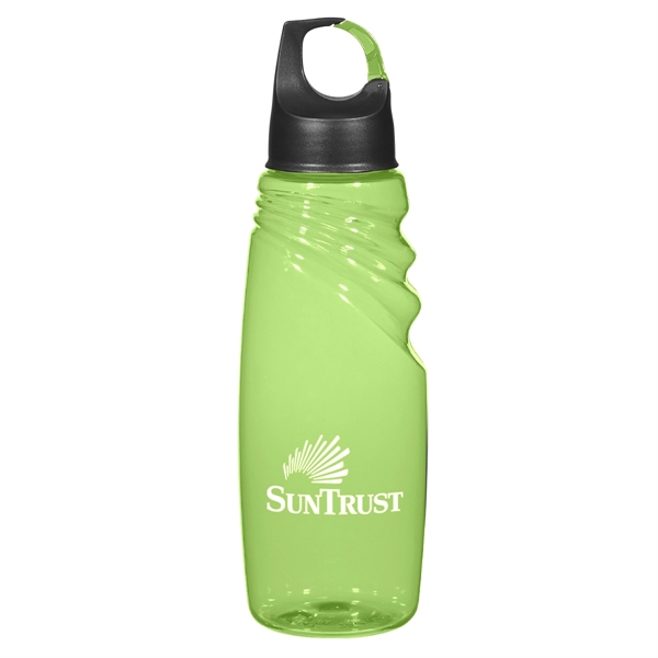 24 Oz. Crest Carabiner Sports Bottle - 24 Oz. Crest Carabiner Sports Bottle - Image 8 of 13