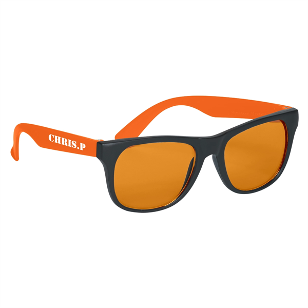 Tinted Lenses Rubberized Sunglasses - Tinted Lenses Rubberized Sunglasses - Image 7 of 18