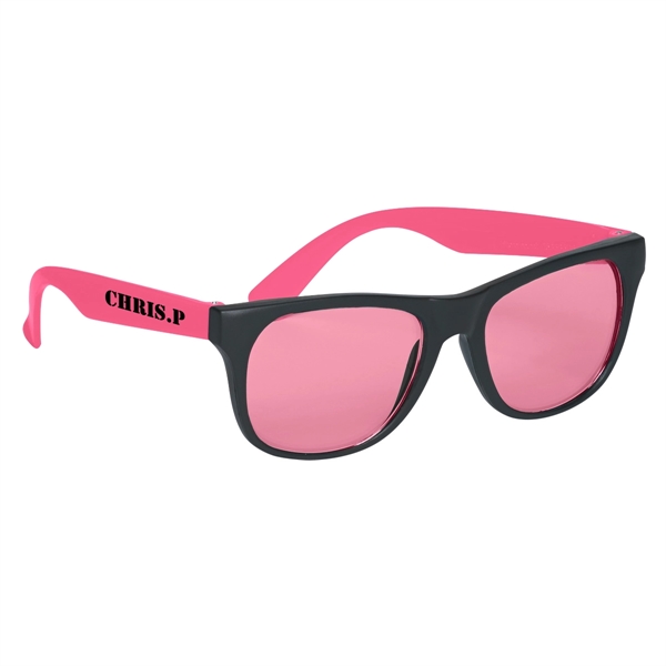 Tinted Lenses Rubberized Sunglasses - Tinted Lenses Rubberized Sunglasses - Image 11 of 18