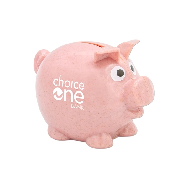 Wheat Piggy Bank - Wheat Piggy Bank - Image 2 of 4