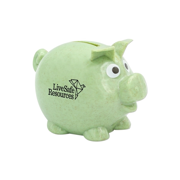Wheat Piggy Bank - Wheat Piggy Bank - Image 4 of 4