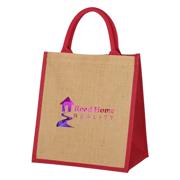 Escape Jute Tote Bag - Escape Jute Tote Bag - Image 16 of 16