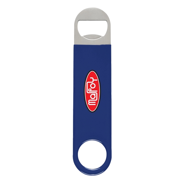 Large Vinyl Coated Stainless Steel Bottle Opener - Large Vinyl Coated Stainless Steel Bottle Opener - Image 3 of 12