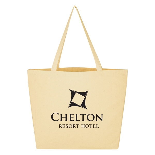 The Outing Cotton Twill Tote Bag - The Outing Cotton Twill Tote Bag - Image 2 of 4