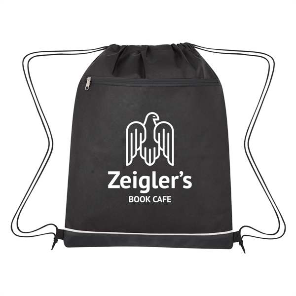 Non-Woven Bandura Drawstring Bag - Non-Woven Bandura Drawstring Bag - Image 1 of 15