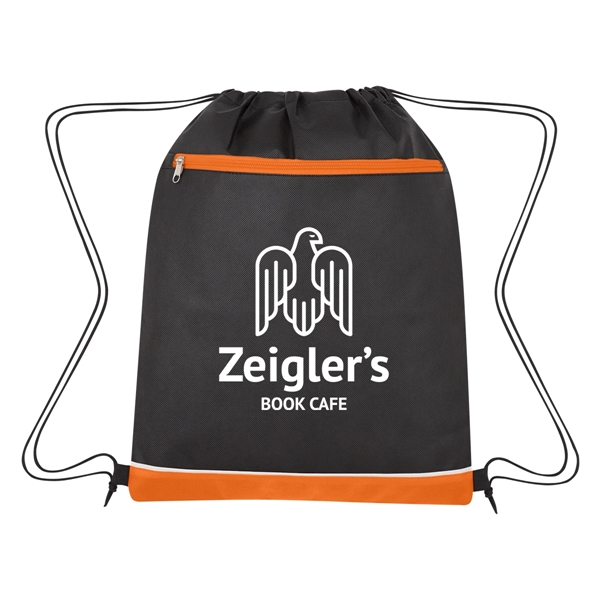 Non-Woven Bandura Drawstring Bag - Non-Woven Bandura Drawstring Bag - Image 4 of 15