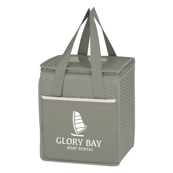 Non-Woven Wave Design Kooler Lunch Bag - Non-Woven Wave Design Kooler Lunch Bag - Image 2 of 19