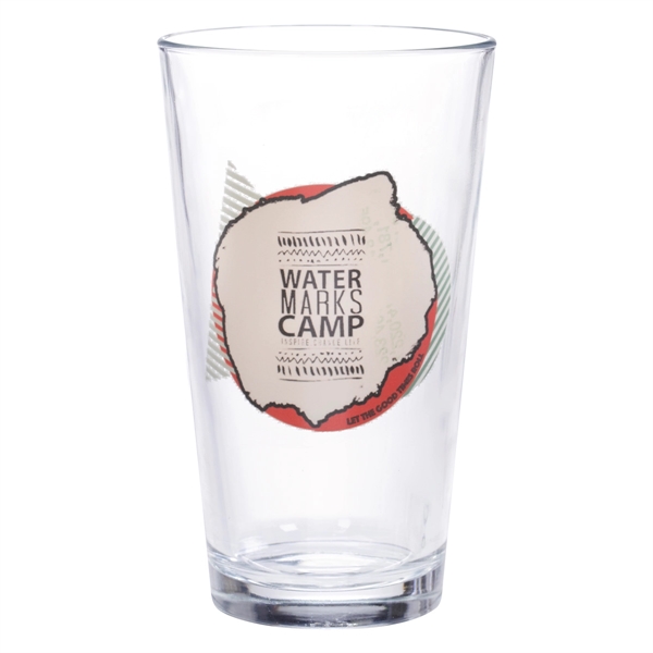 16 Oz. Full Color Pint Glass - 16 Oz. Full Color Pint Glass - Image 0 of 1