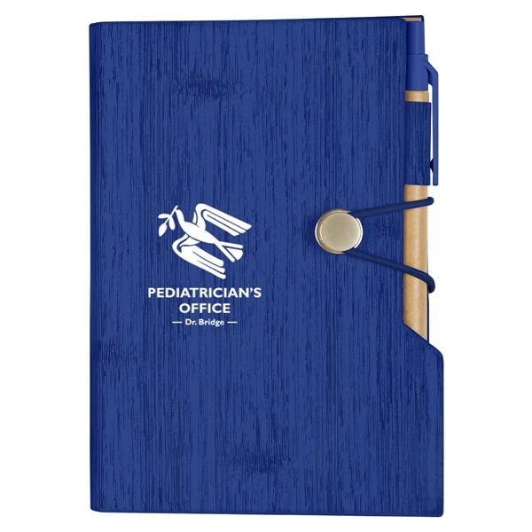 Woodgrain Look Notebook With Sticky Notes And Flags - Woodgrain Look Notebook With Sticky Notes And Flags - Image 14 of 14