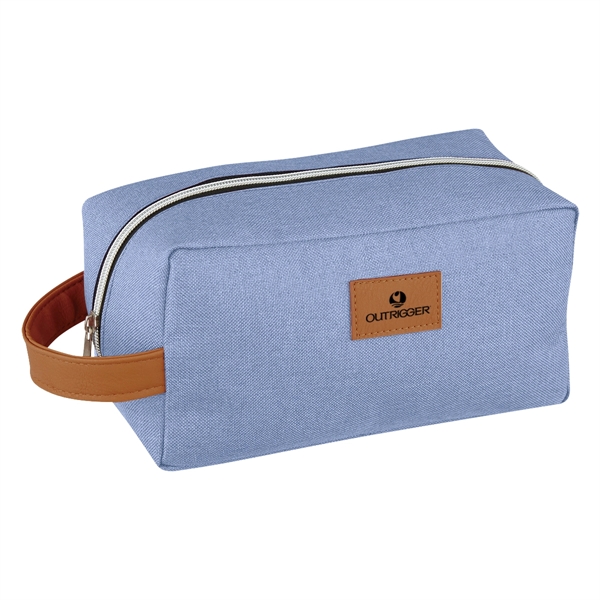 Heathered Toiletry Bag - Heathered Toiletry Bag - Image 2 of 17