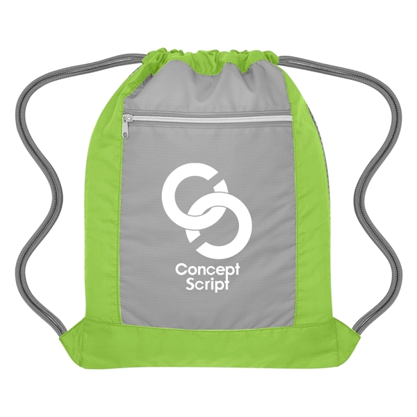 Flip Side Drawstring Sports Bag - Flip Side Drawstring Sports Bag - Image 1 of 16