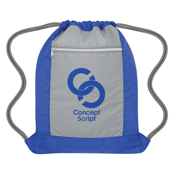 Flip Side Drawstring Sports Bag - Flip Side Drawstring Sports Bag - Image 5 of 16