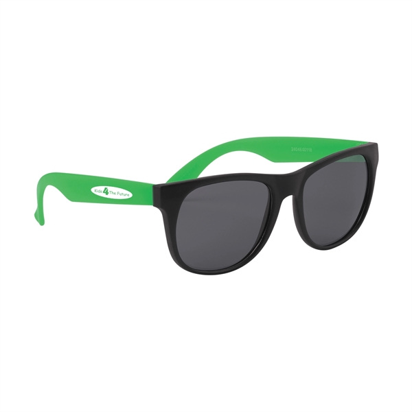 Youth Rubberized Sunglasses - Youth Rubberized Sunglasses - Image 8 of 27