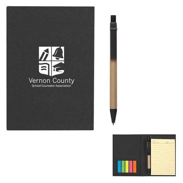 Custom Meeting Mate Notebook With Pen And Sticky Flags