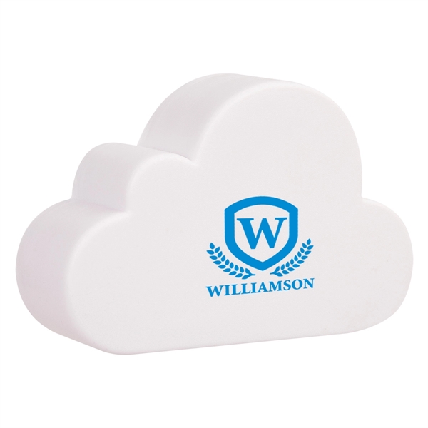 Custom Cloud Shape Stress Reliever