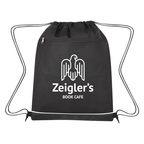 Custom Non-Woven Bandura Drawstring Bag