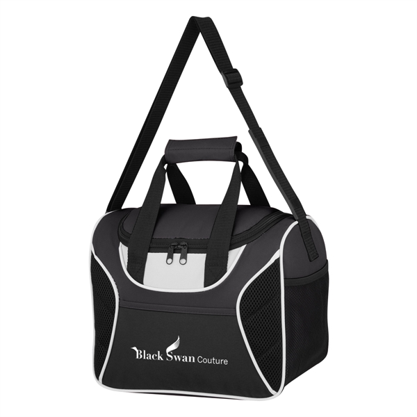Custom Mesh Accent Kooler Bag