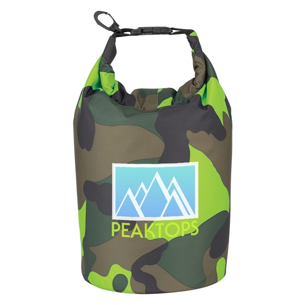 Camo Waterproof Dry Bag - Camo Waterproof Dry Bag - Image 3 of 12