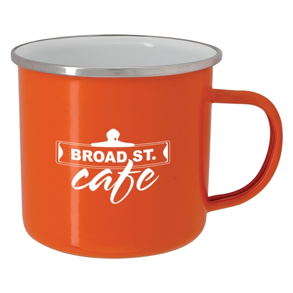 16 Oz. Enamel Campfire Mug - 16 Oz. Enamel Campfire Mug - Image 10 of 16