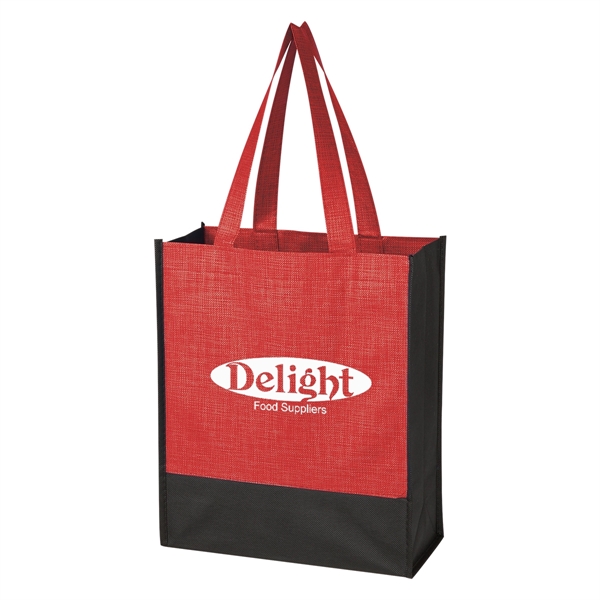 Crosshatch Mini Non-Woven Tote Bag - Crosshatch Mini Non-Woven Tote Bag - Image 6 of 25