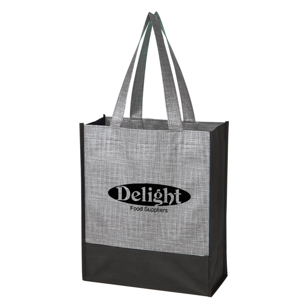 Crosshatch Mini Non-Woven Tote Bag - Crosshatch Mini Non-Woven Tote Bag - Image 7 of 25