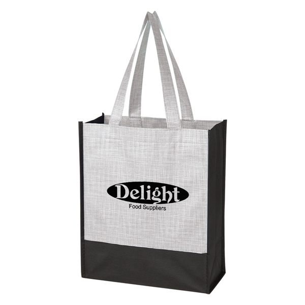 Crosshatch Mini Non-Woven Tote Bag - Crosshatch Mini Non-Woven Tote Bag - Image 8 of 25