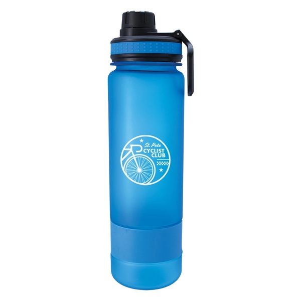 30 Oz. Plastic Cylindrical Water Bottles