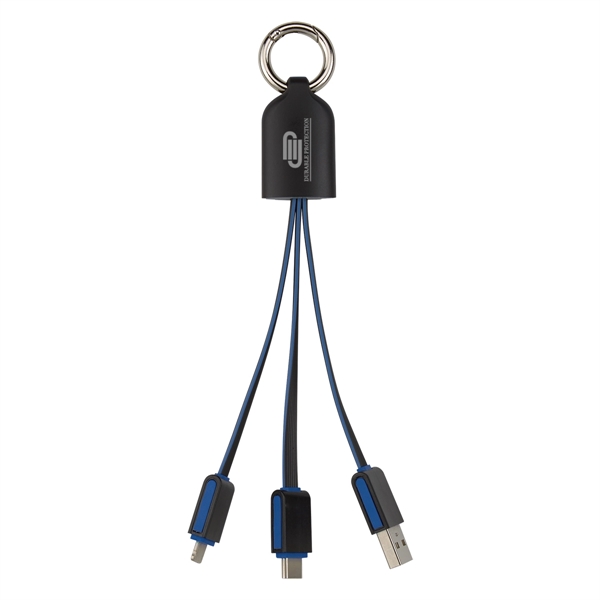 3-In-1 Light Up Charging Cables - 3-In-1 Light Up Charging Cables - Image 1 of 14