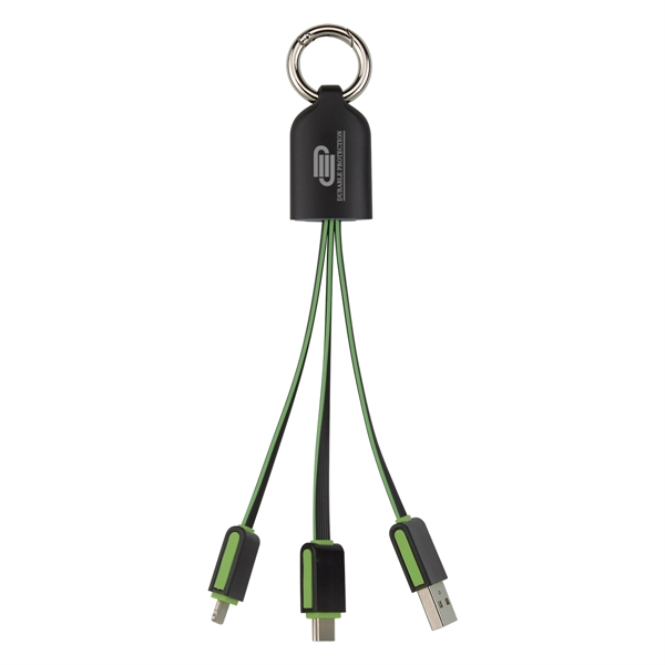 3-In-1 Light Up Charging Cables - 3-In-1 Light Up Charging Cables - Image 3 of 14