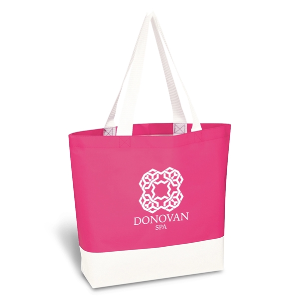 Charisma Laminated Non-Woven Tote Bag - Charisma Laminated Non-Woven Tote Bag - Image 3 of 19