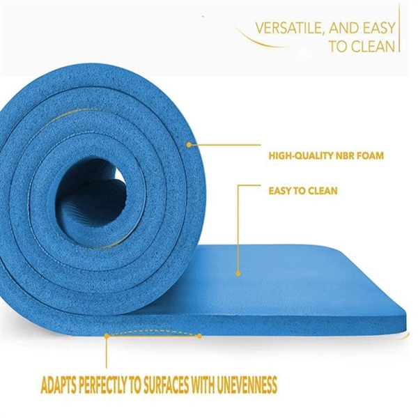 Non-Slip Yoga Mat with Carrying Strap - Non-Slip Yoga Mat with Carrying Strap - Image 4 of 5