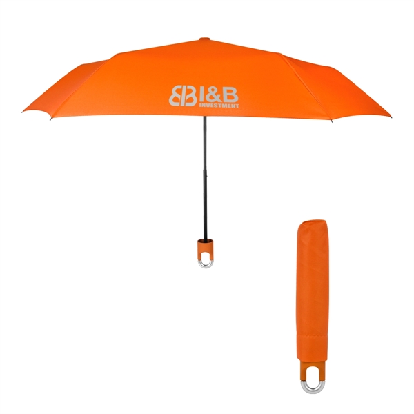 38" Arc Clipper Compact Telescopic Umbrella - 38" Arc Clipper Compact Telescopic Umbrella - Image 3 of 17