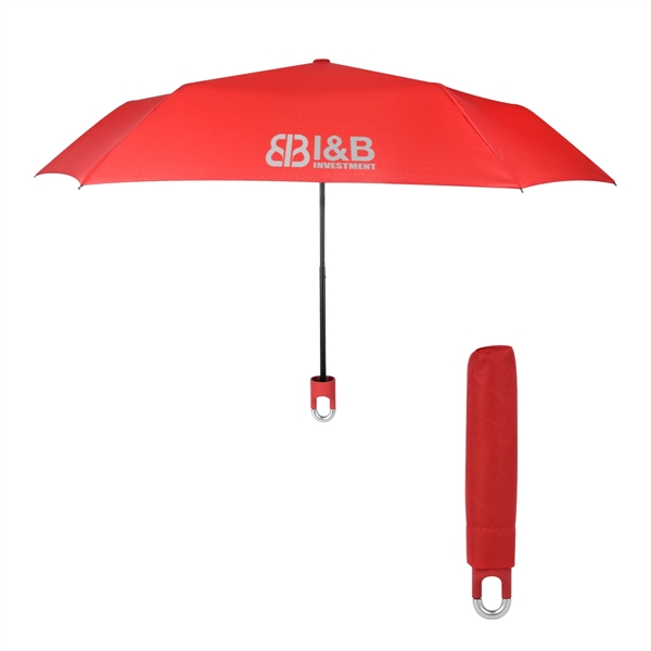 38" Arc Clipper Compact Telescopic Umbrella - 38" Arc Clipper Compact Telescopic Umbrella - Image 4 of 17