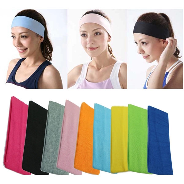 Yoga Sweatband Sports Headbands - Yoga Sweatband Sports Headbands - Image 0 of 2