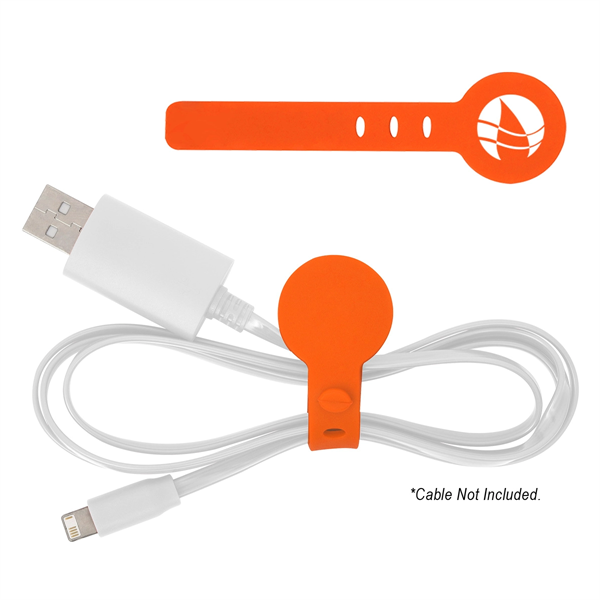 Adjustable Silicone Cable Tie - Adjustable Silicone Cable Tie - Image 5 of 14