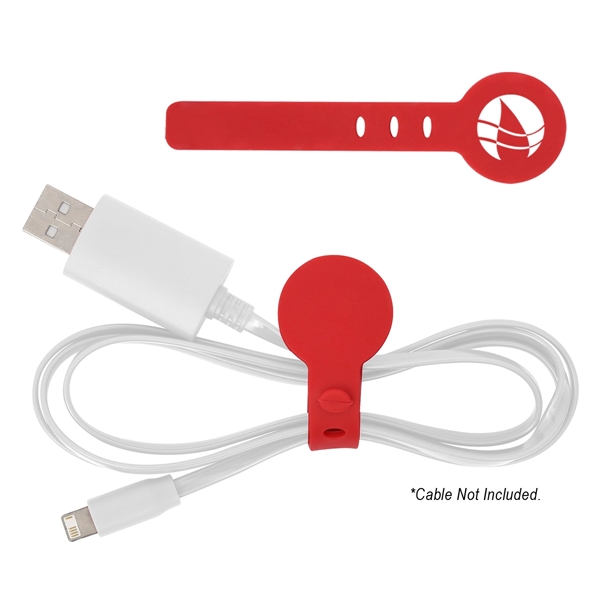 Adjustable Silicone Cable Tie - Adjustable Silicone Cable Tie - Image 6 of 14