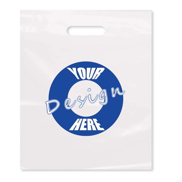 Die Cut Plastic Shopping Bags - Die Cut Plastic Shopping Bags - Image 0 of 4