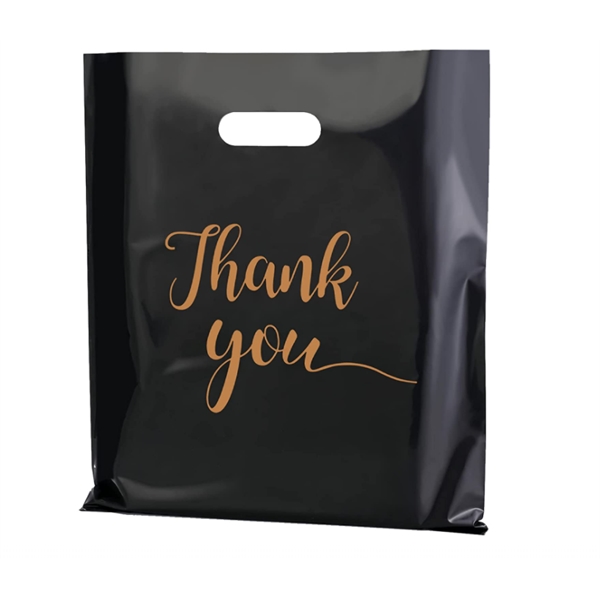 Die Cut Plastic Shopping Bags - Die Cut Plastic Shopping Bags - Image 2 of 4