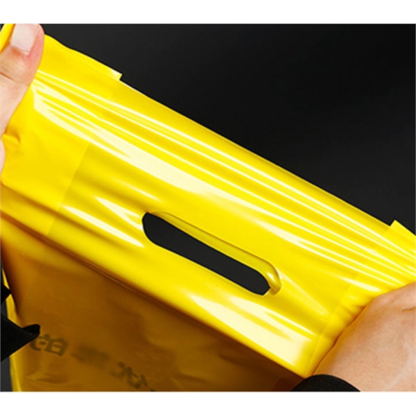 Die Cut Plastic Shopping Bags custom size and your logo - Die Cut Plastic Shopping Bags custom size and your logo - Image 5 of 6