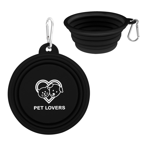 Custom Collapsible Pet Bowl