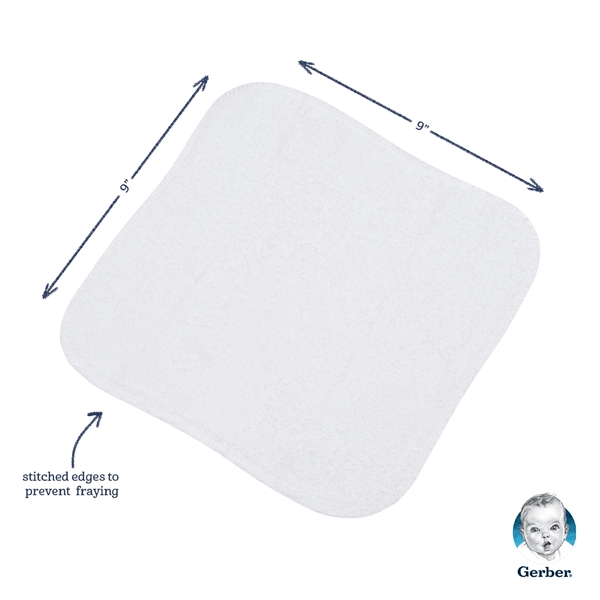 6-Pack White Washcloths - 6-Pack White Washcloths - Image 1 of 2
