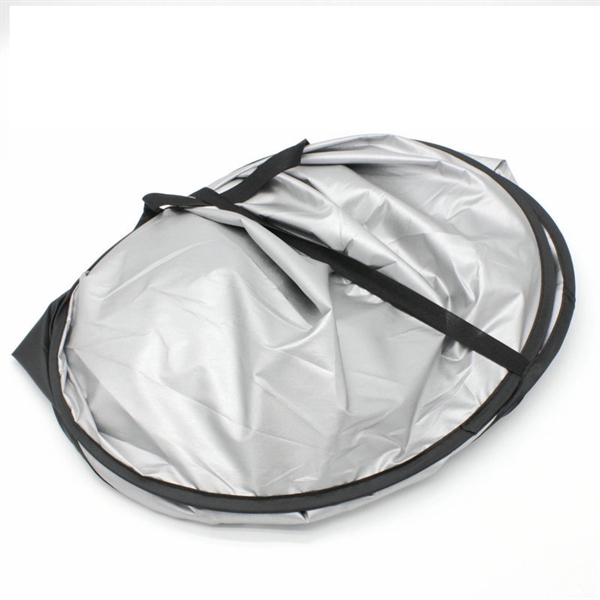 Universal Folding Car Sunshade Front side - Universal Folding Car Sunshade Front side - Image 1 of 2