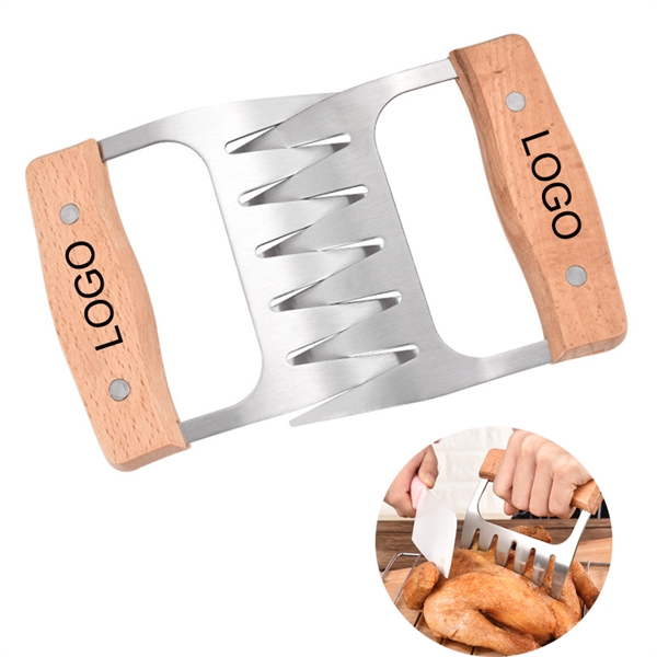 Wood Handle Meat Claws For BBQ - Wood Handle Meat Claws For BBQ - Image 0 of 2
