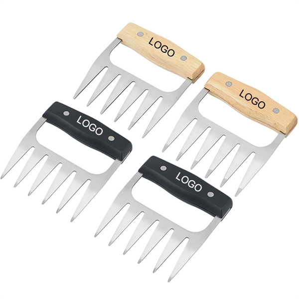Wood Handle Meat Claws For BBQ - Wood Handle Meat Claws For BBQ - Image 1 of 2