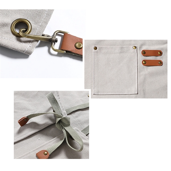 Chef Apron With Pockets - Chef Apron With Pockets - Image 1 of 3