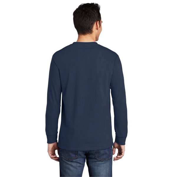 Port & Company - Long Sleeve Essential Pocket Tee. - Port & Company - Long Sleeve Essential Pocket Tee. - Image 30 of 59