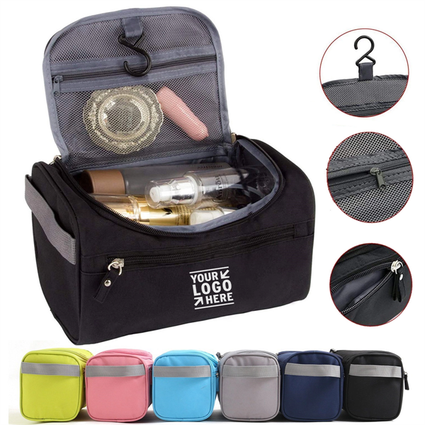 Travel Hanging Toiletry Bag - Travel Hanging Toiletry Bag - Image 0 of 4