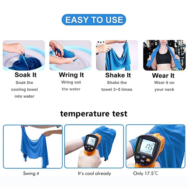 Sport Cooling Quick-dry Towel - Sport Cooling Quick-dry Towel - Image 2 of 2